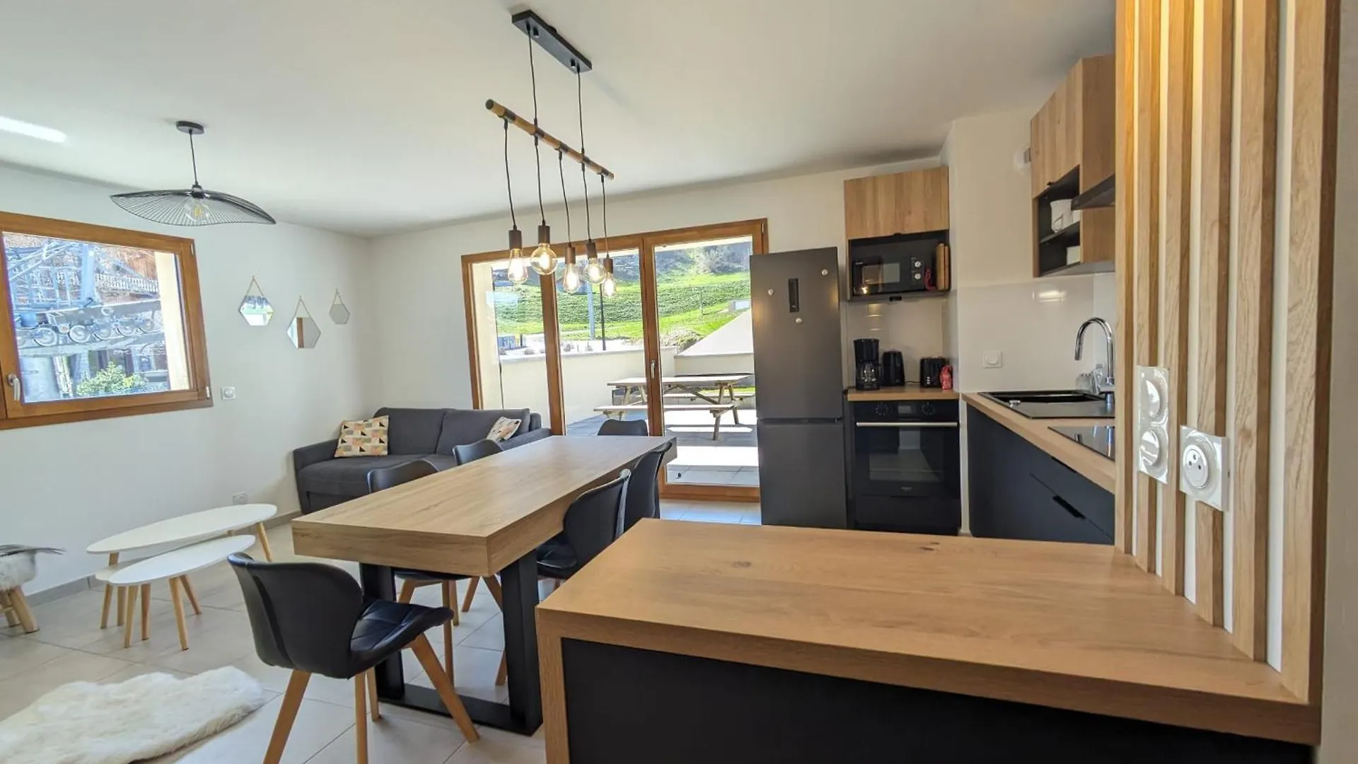 Spacieux Appartement Au Pied Des Pistes La Feclaz 0*,